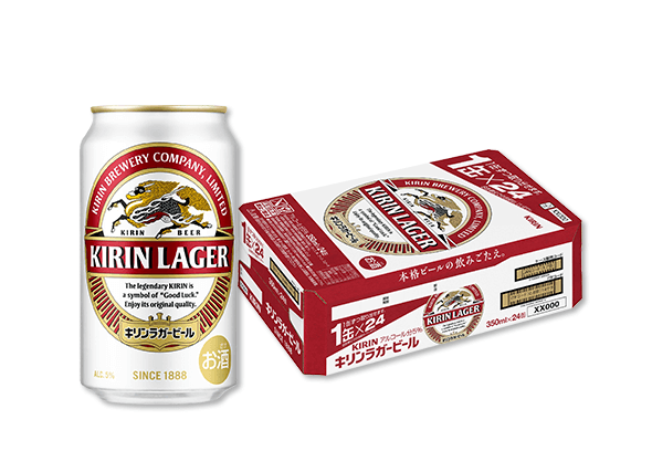 キリンラガービール 350ml缶 1ケース(24缶)