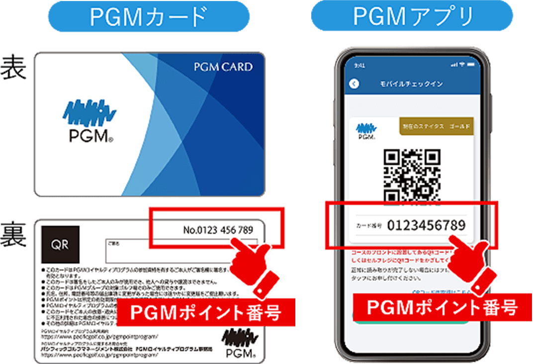 PGMカード・PGMアプリ画像